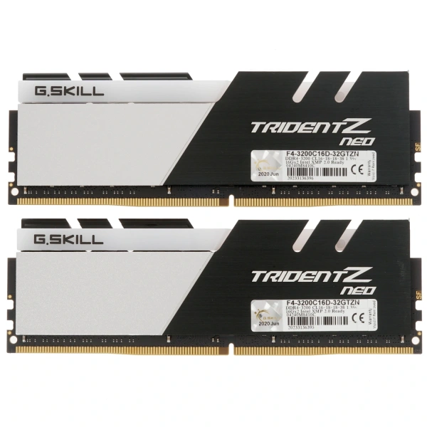 Купить оперативная память g.skill trident z neo rgb [f4-3200c16d-32gtzn] 32 гб
