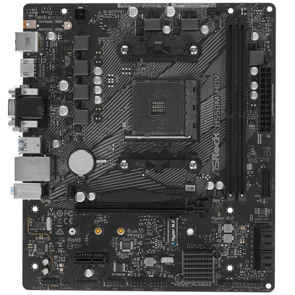 Купить материнская плата asrock b550m-hdv