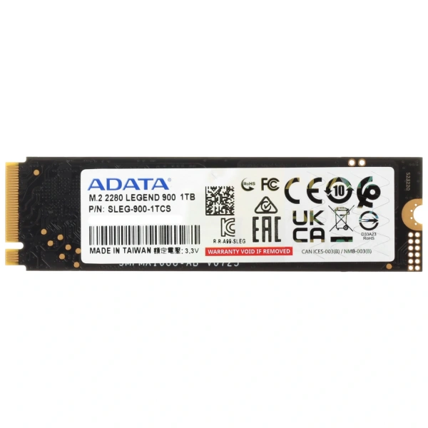 Купить 1000 гб m.2 nvme накопитель adata legend 900 [sleg-900-1tcs]