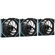 Комплект вентиляторов LIAN LI UNI FAN TL WIRELESS 120-3 BLACK [G99.12TL1W3B.R0]