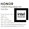 Купить 14" ноутбук honor magicbook x14 2025 5301alxj/frg-x серый