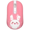 Купить мышь беспроводная dexp wm-311wu rabbit with heart  розовый