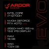Купить 15.6" ноутбук ardor gaming evo e15-i7nd400 черный