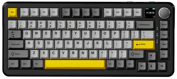 Купить клавиатура проводная + беспроводная ajazz ak820 max