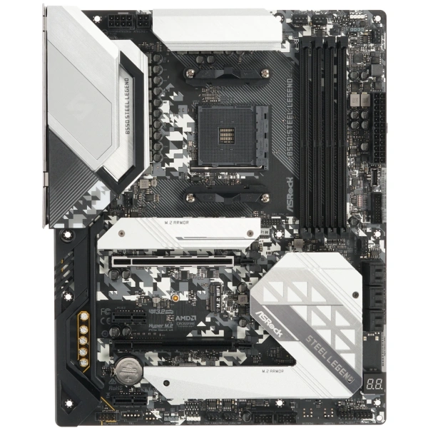 Купить материнская плата asrock b550 steel legend