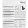 Купить вентилятор zalman zm-af120r argb black