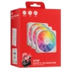 Купить комплект реверсных вентиляторов adata xpg vento r 120 argb pwm white [ventor120argbpwm3c-whcww]