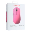 Купить мышь беспроводная/проводная ardor gaming impact pro [ardw-imt3395-pk] розовый