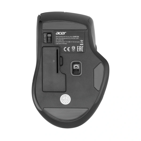 Купить мышь беспроводная acer omr150 [zl.mceee.00k] черный