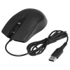 Купить мышь проводная a4 op-760 черный [1000 dpi, кнопки - 3]