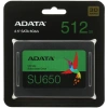 Купить 512 гб 2.5" sata накопитель adata su650 [asu650ss-512gt-r]