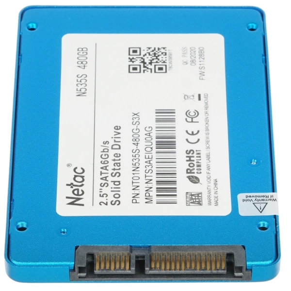 Купить 480 гб 2.5" sata накопитель netac n535s [nt01n535s-480g-s3x]