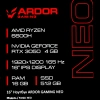 Купить 16" ноутбук ardor gaming neo g16-r5nd312 черный