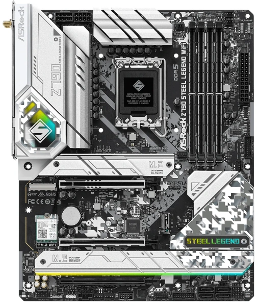 Купить материнская плата asrock z790 steel legend wifi