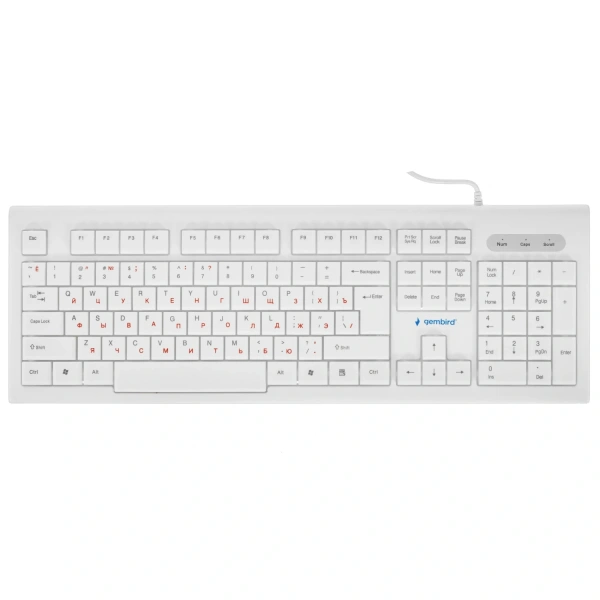 Купить клавиатура проводная gembird kb-8354u