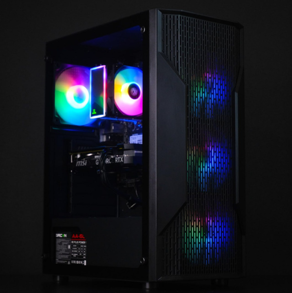 Купить системный блок amd ryzen 5 8400f, 4060 8gb, ddr5 32gb, ssd 1tb