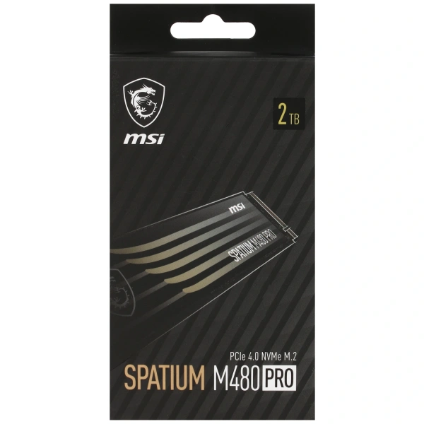 Купить 2000 гб m.2 nvme накопитель msi spatium m480 pro [s78-440q600-p83]