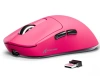 Купить мышь беспроводная/проводная attack shark x3 [shark x3 berry red] розовый