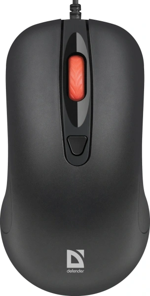 Купить мышь проводная defender omega mb-522 [52522] черный