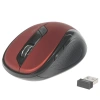 Купить мышь беспроводная qumo office line red m62 [24359] красный