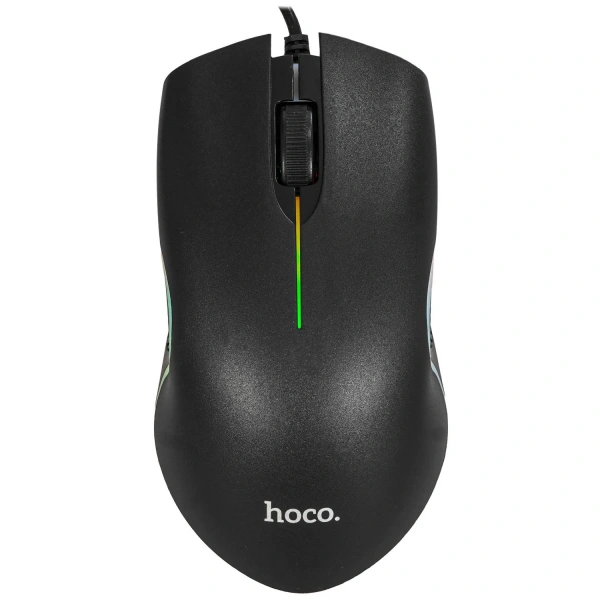 Купить мышь проводная hoco gm19 [6931474784131] черный
