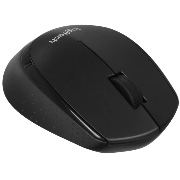 Купить мышь беспроводная logitech m330 silent plus [910-004924] черный