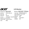 Купить 23.8" монитор acer nitro qg240ys3bipx черный