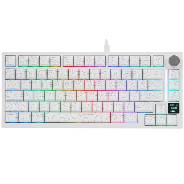 Купить клавиатура проводная + беспроводная attack shark x820ultra