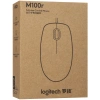 Купить мышь проводная logitech m100 [910-005006] черный