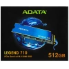 Купить 512 гб m.2 nvme накопитель adata legend 710 [aleg-710-512gcs]