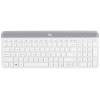 Купить клавиатура+мышь беспроводная logitech slim wireless desktop mk470 белый