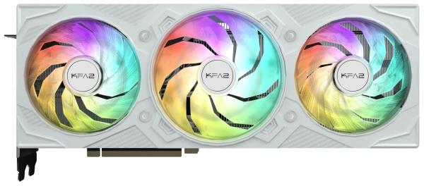 Купить видеокарта kfa2 geforce rtx 5070 rock(x) oc white [57non7mdbvxk]