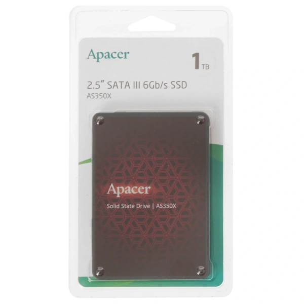 Купить 1000 гб 2.5" sata накопитель apacer as350x [ap1tbas350xr-1]