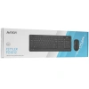 Купить клавиатура+мышь беспроводная   a4tech fstyler fg1012 черный