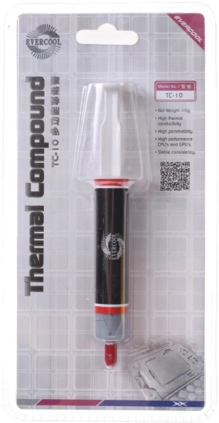 Купить термопаста evercool compound tc-10
