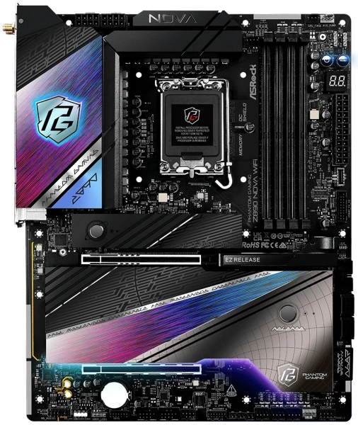 Купить материнская плата asrock phantom gaming z890 nova wifi