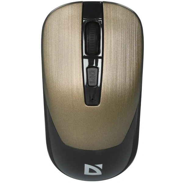Купить мышь беспроводная defender wave mm-995 [52992] коричневый
