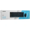 Купить клавиатура+мышь беспроводная   a4tech fstyler fg1035 черный