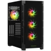 Купить корпус cougar duoface pro rgb [cgr-5ad1b-rgb] черный