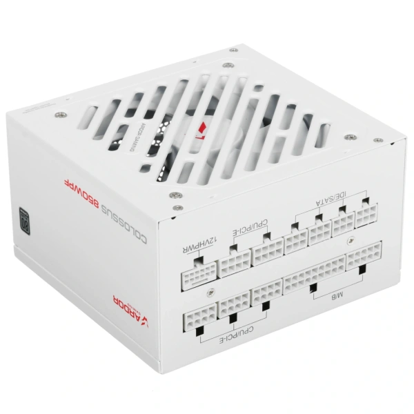 Купить блок питания ardor gaming colossus 850wpf platinum  белый