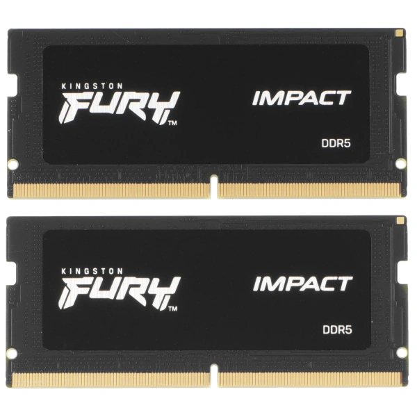 Купить оперативная память sodimm kingston fury impact [kf556s40ibk2-32] 32 гб