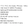 Купить 17.3" ноутбук msi gf76 katana b12ucx-1005xru черный