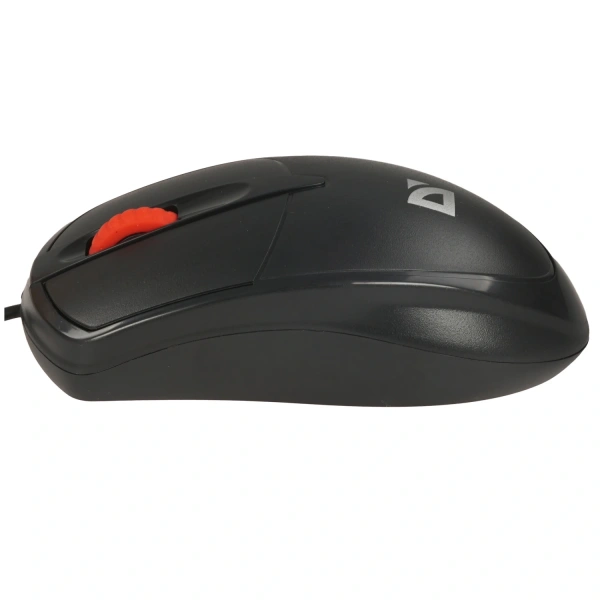 Купить мышь проводная defender icon mb-057 [52057] черный