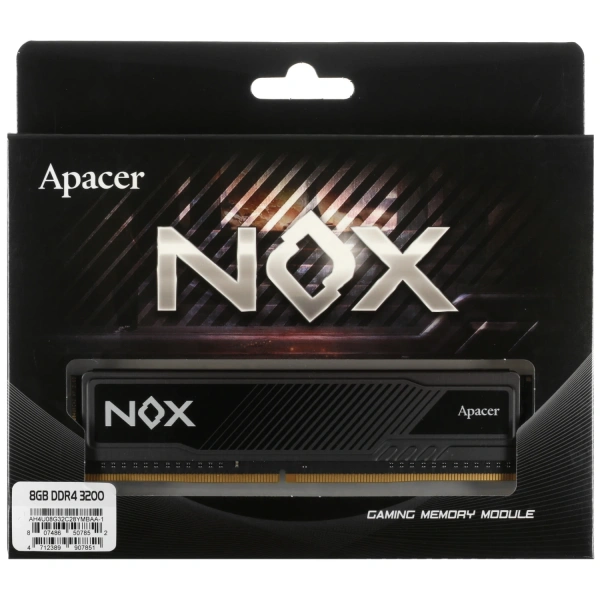 Купить оперативная память apacer nox [ah4u08g32c28ymbaa-1] 8 гб