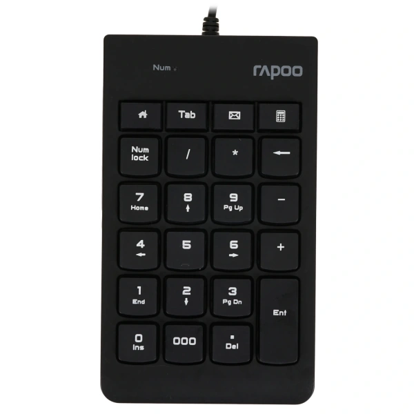 Купить цифровой блок проводная rapoo k10