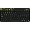Купить клавиатура+мышь беспроводная logitech mk240 nano black черный