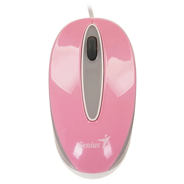 Купить мышь проводная genius dx-mini [31010025403] розовый