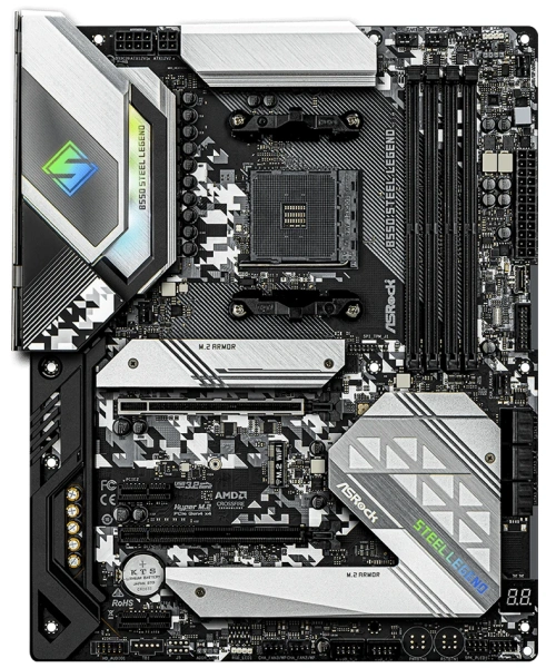 Купить материнская плата asrock b550 steel legend