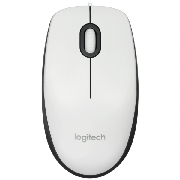 Купить мышь проводная logitech m100 [910-006764] белый