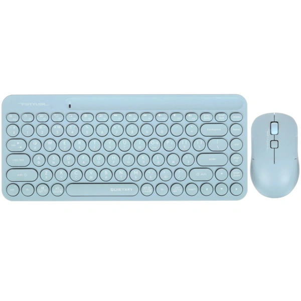 Купить клавиатура+мышь беспроводная   a4tech fstyler fg3200 air 2 синий